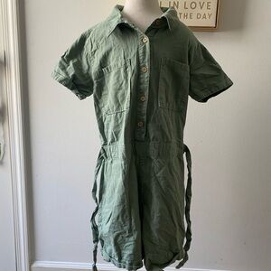 Cat & Jack Olive Green Kids One Piece